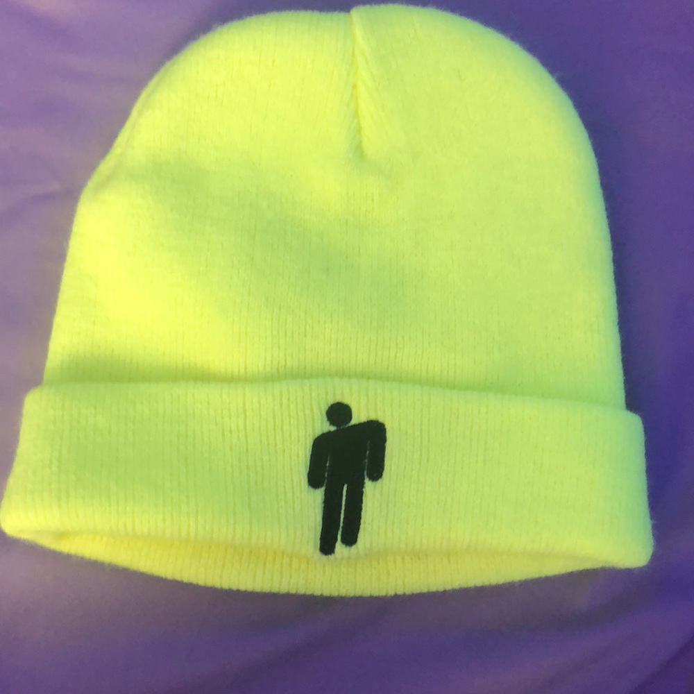 Neon Green Billie Eilish Beanie